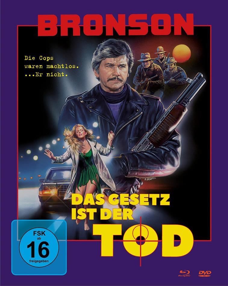 Das Gesetz ist der Tod (1988) Cover A, Mediabook, Blu-ray + DVD