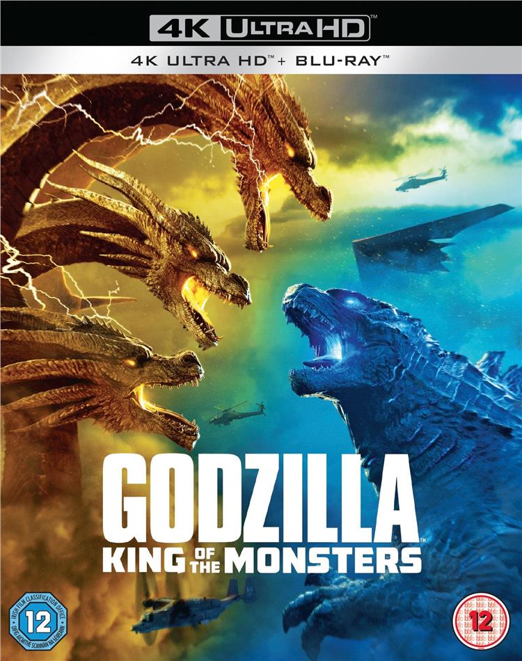 Godzilla 2 - King Of The Monsters (2019) 4K Ultra HD + Blu-ray
