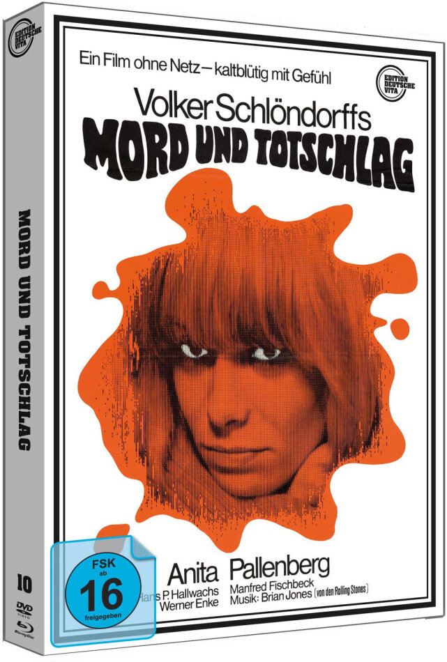 Mord und Totschlag (1967) Edition Deutsche Vita, Cover B, Limited Edition, Blu-ray + DVD