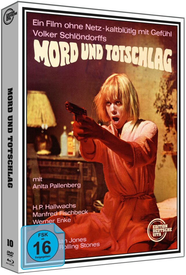 Mord und Totschlag (1967) Edition Deutsche Vita, Cover A, Limited Edition, Blu-ray + DVD