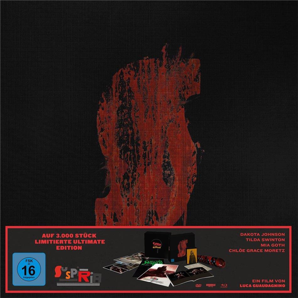 Suspiria (2018) Limited Edition, Ultimate Edition, 2 4K Ultra HDs + 2 Blu-rays + DVD + 3 CDs