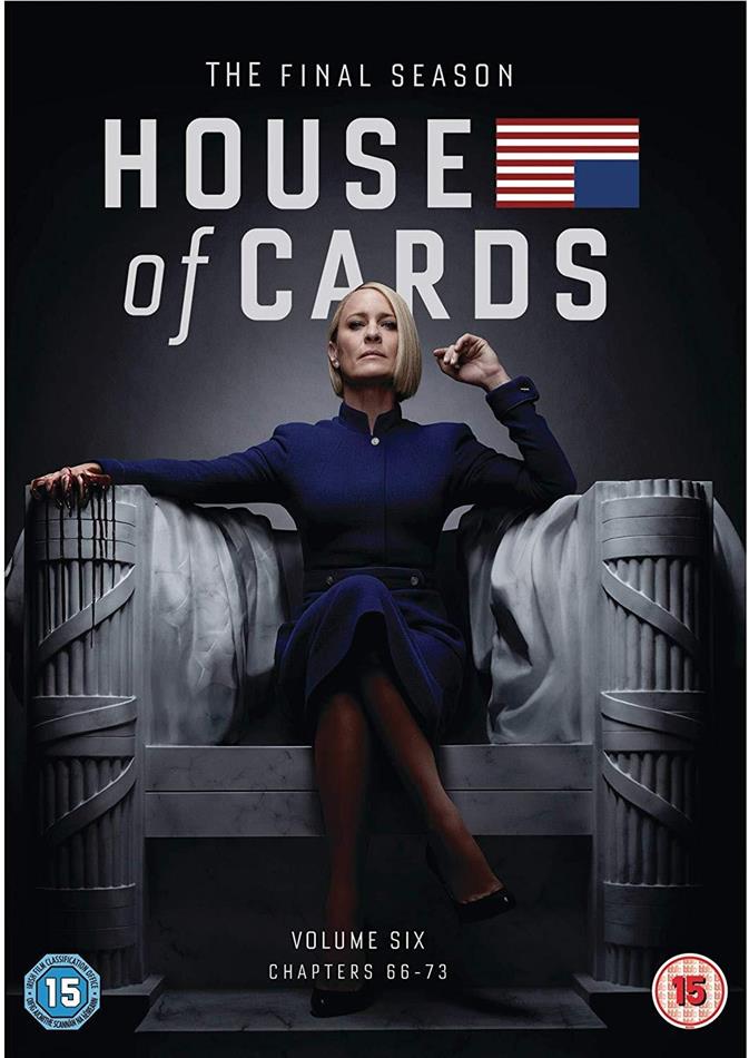 House Of Cards - Season 6 - The Final Season 3 DVDs