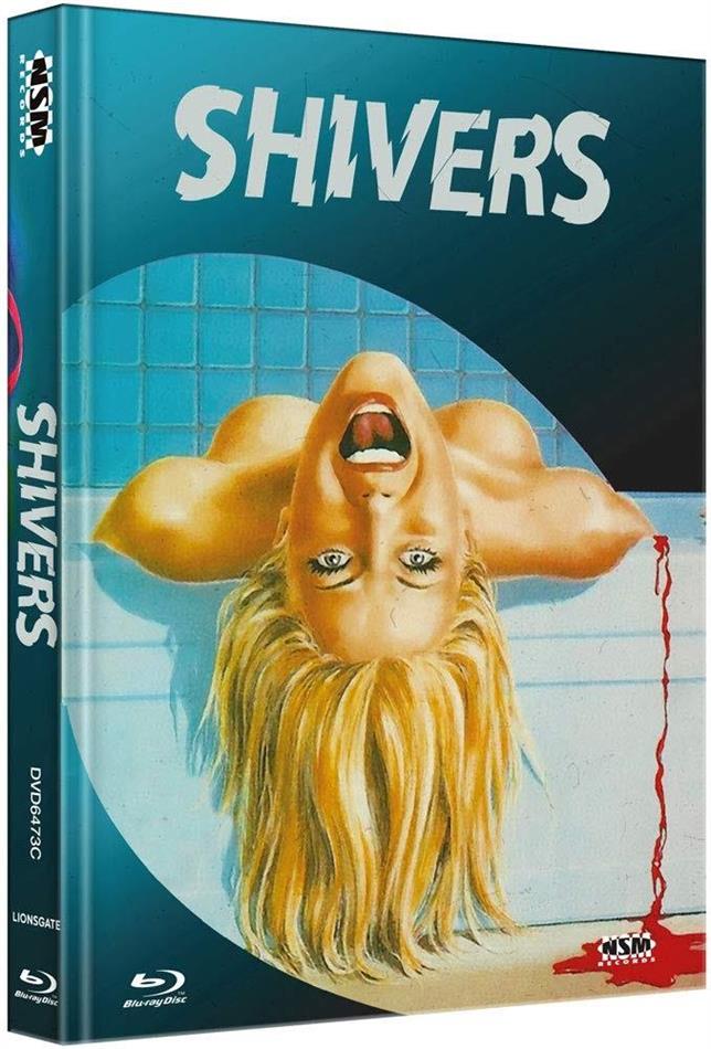 Shivers (1975) Cover C, Limited Edition, Mediabook, Blu-ray + DVD
