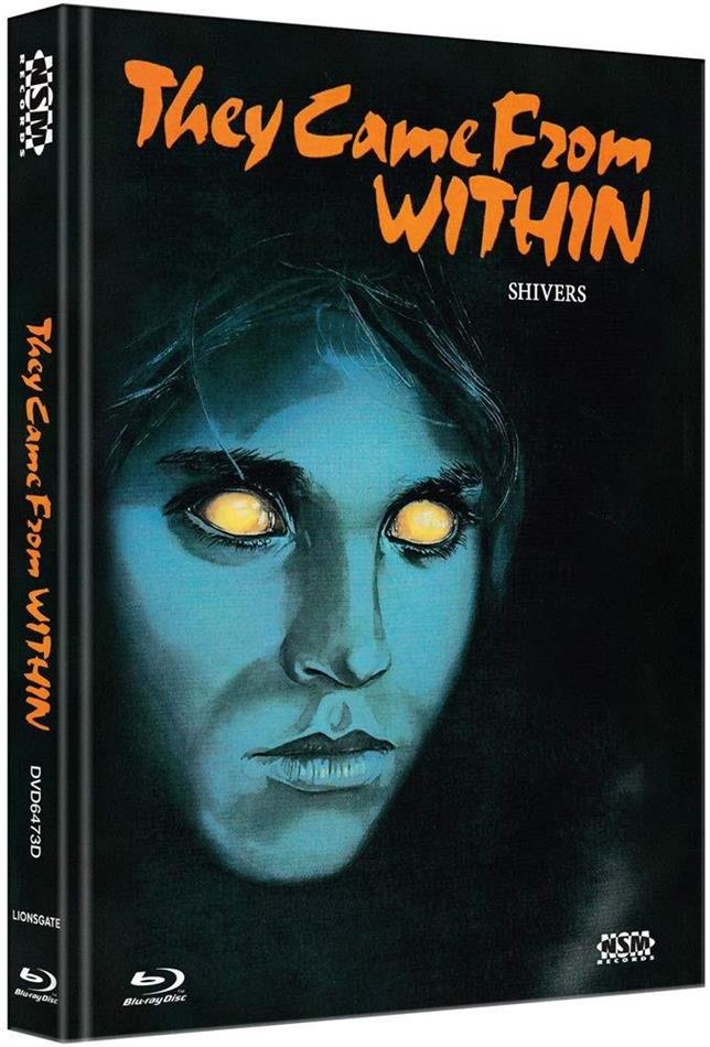 They Came From Within - Shivers (1975) Cover D, Limited Edition, Mediabook, Blu-ray + DVD