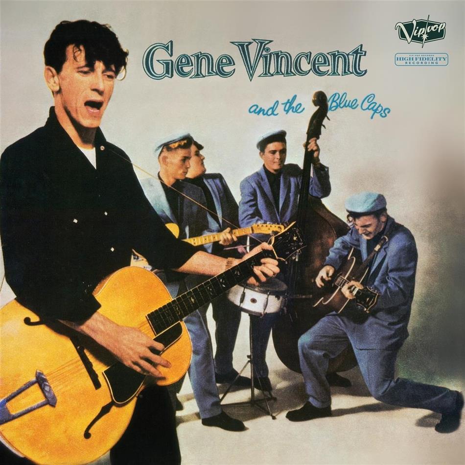 Gene Vincent - Gv & His Blue Caps 2019 Reissue, Blue Vinyl, 2 LP