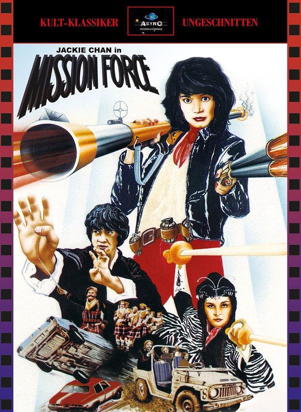 Mission Force (1983) Kult-Klassiker Ungeschnitten, Cover A, Limited Edition, Mediabook, 2 Blu-rays