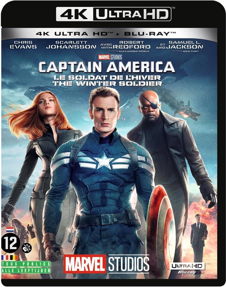 Captain America 2 - Le Soldat de l'hiver (2014) 4K Ultra HD + Blu-ray