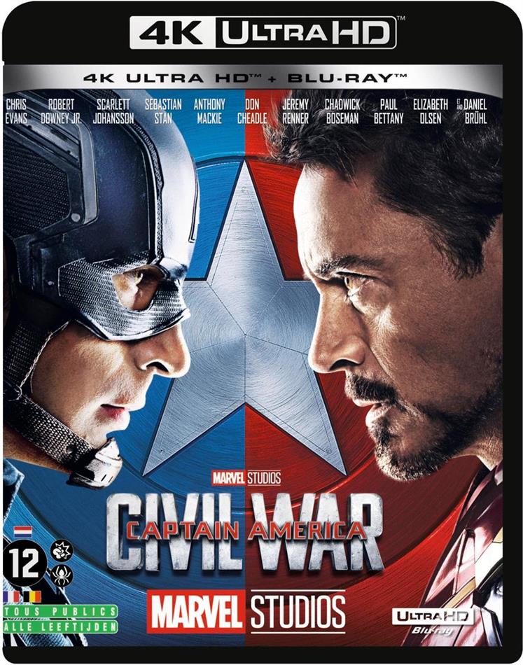 Captain America 3 - Civil War (2016) 4K Ultra HD + Blu-ray
