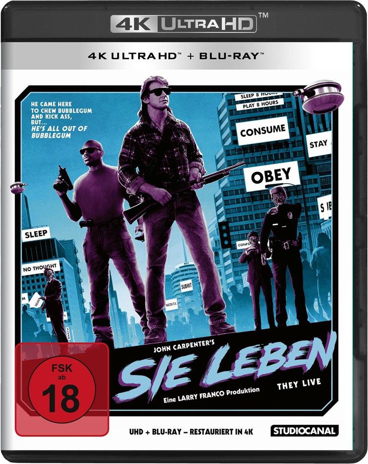 Sie leben (1988) 4K Ultra HD + Blu-ray