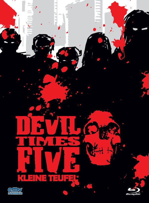 Devil Times Five - Kleine Teufel (1974) Cover B, Limited Edition, Mediabook, Uncut, Blu-ray + DVD
