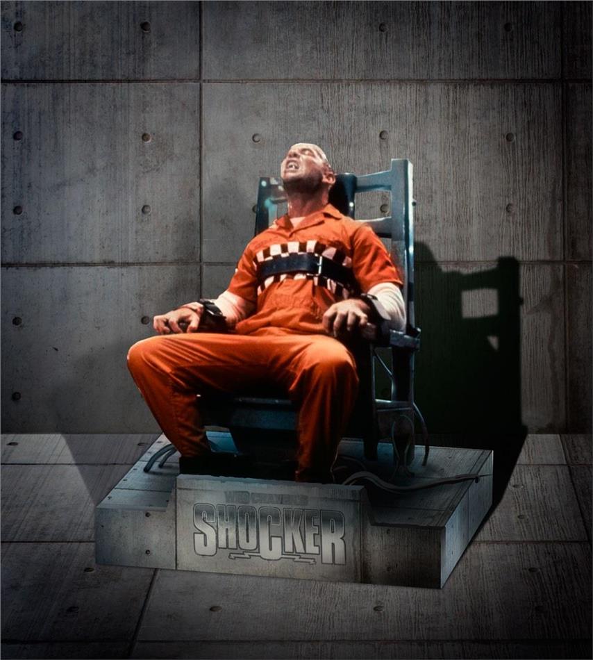 Shocker (1989) mit Figur, Limited Edition, Mediabook, Uncut, Blu-ray + DVD