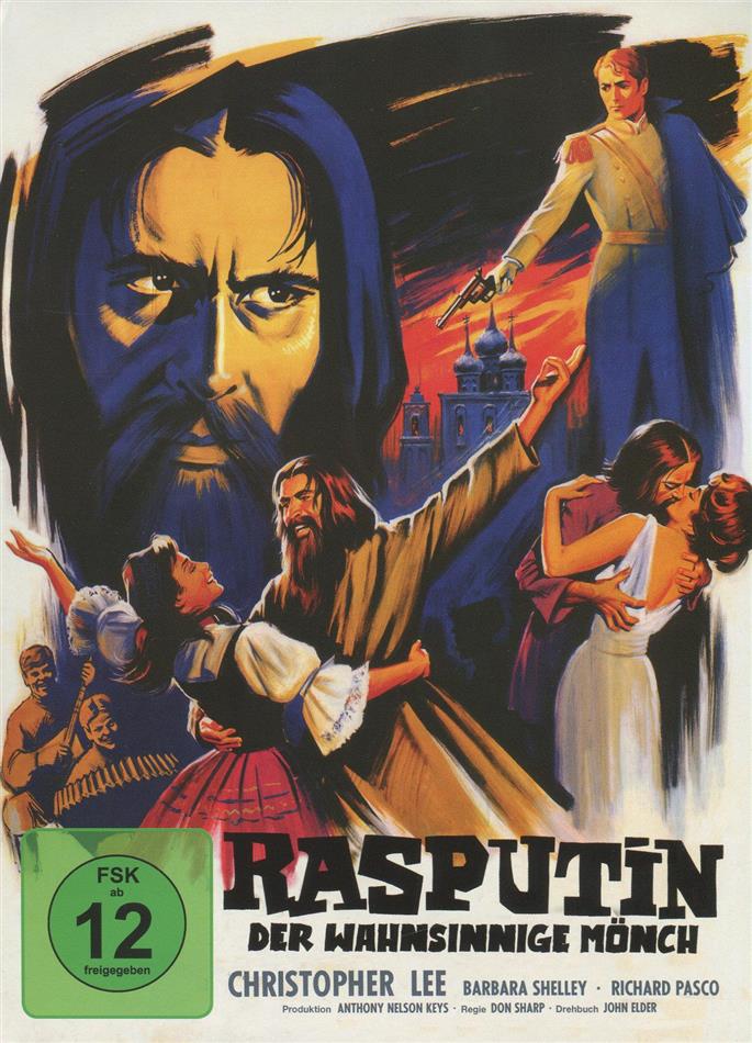 Rasputin - Der wahnsinnige Mönch (1966) Hammer Edition, Cover A, Édition Limitée, Mediabook