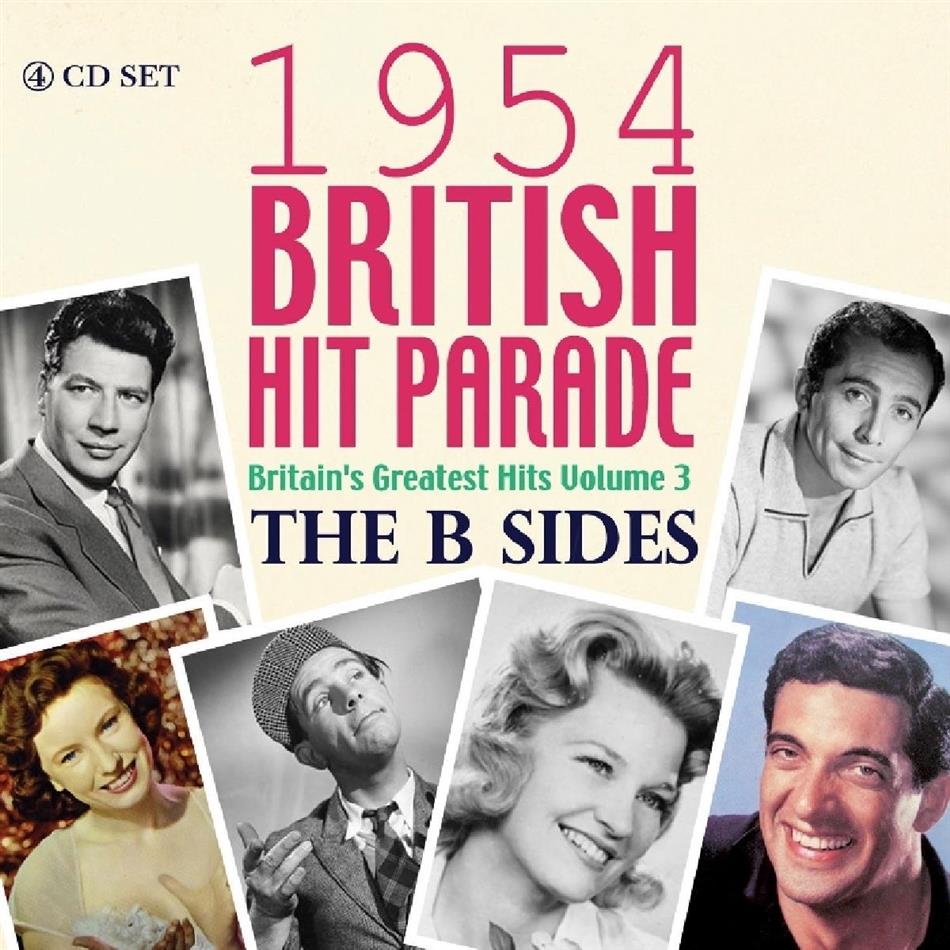 1954 British Hit Parade - Britains Greatest Hits Vol. 3 / The B Sides 4 CDs
