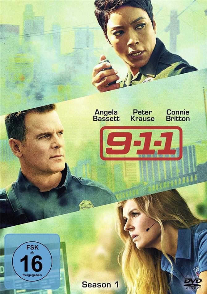 9-1-1 - Staffel 1 3 DVDs