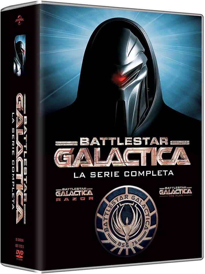 Battlestar Galactica - La Serie Completa Neuauflage, 25 DVDs