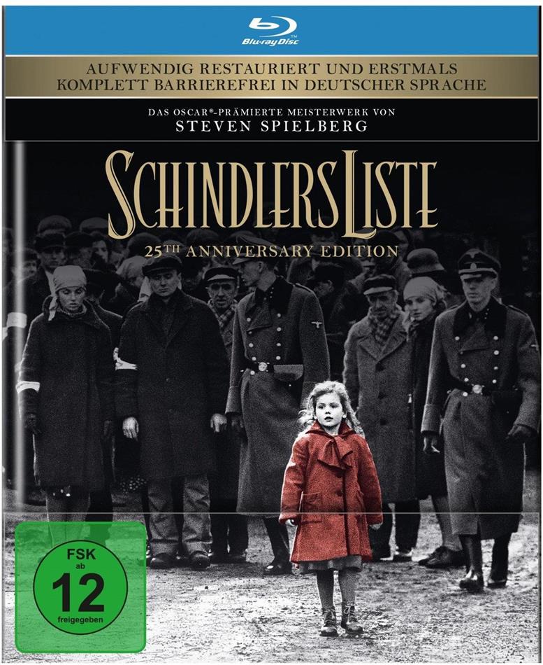 Schindlers Liste (1993) 25th Anniversary Edition, Digibook, Restaurierte Fassung, 2 Blu-rays