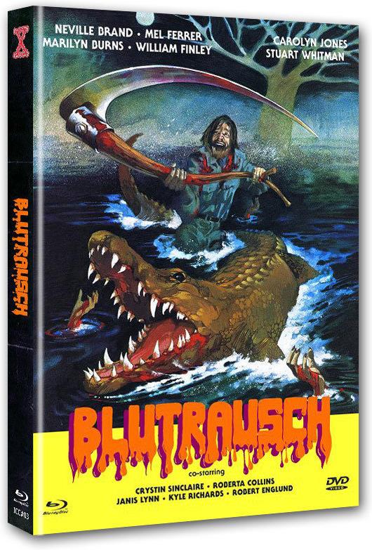 Blutrausch (1976) Cover B, Limited Edition, Mediabook, Uncut, Blu-ray + DVD