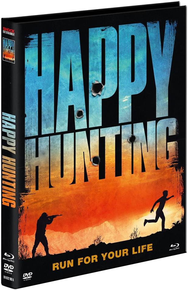 Happy Hunting (2017) Cover A, Limited Edition, Mediabook, Ultimate Edition, Uncut, Blu-ray + DVD