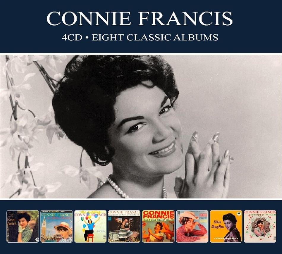 Connie Francis - 8 Classic Albums Digipack, 4 CDs