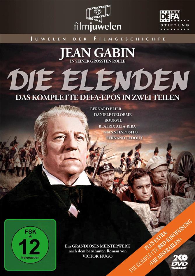 Die Elenden & Die Miserablen (1958) Fernsehjuwelen, 2 DVDs
