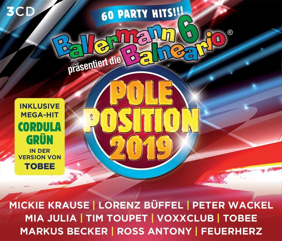 Ballermann 6 Balneario - Präsentiert Die Pole Position 2019 3 CDs