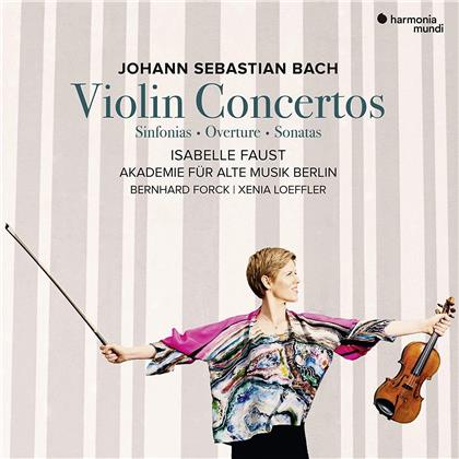Johann Sebastian Bach (1685-1750), Xenia L&ouml;ffler, Isabelle Faust, Bernhard Forck & Akademie f&uuml;r Alte Musik Berlin - Violin Concertos / Violinkonzerte (2 CD)