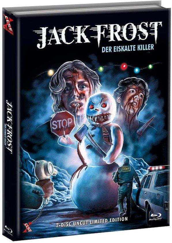 Jack Frost - Der eiskalte Killer (1997) Cover C, Limited Edition, Mediabook, Uncut, Blu-ray + DVD
