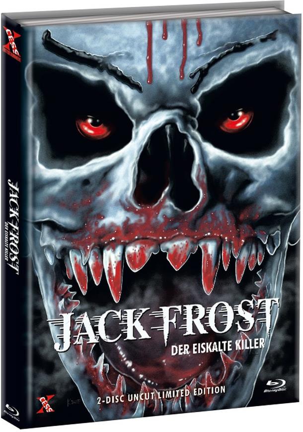 Jack Frost - Der eiskalte Killer (1997) Cover D, Limited Edition, Mediabook, Uncut, Blu-ray + DVD