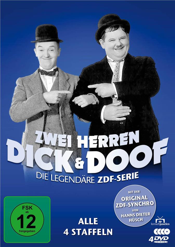 Zwei Herren Dick und Doof 4 DVDs