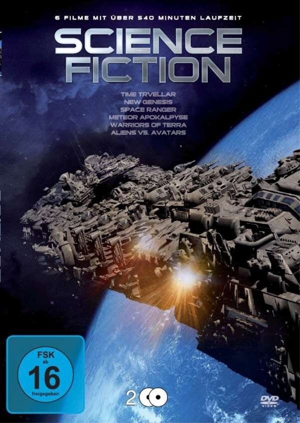 Science Fiction - 6 Filme mit über 540 Minuten Laufzeit 2 DVDs
