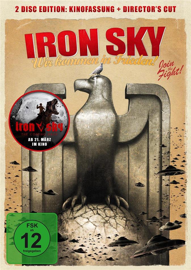 Iron Sky - Wir kommen in Frieden! (2012) Director's Cut, Kinoversion, 2 DVDs