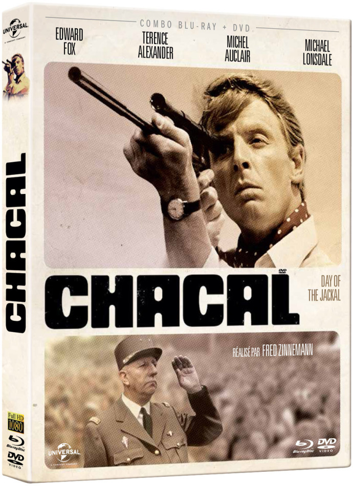 Chacal (1973) Blu-ray + DVD