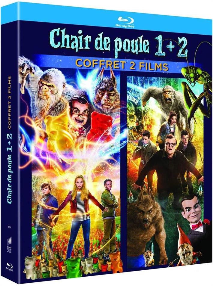 Chair de poule 1 + 2 - Coffret 2 Films 2 Blu-rays