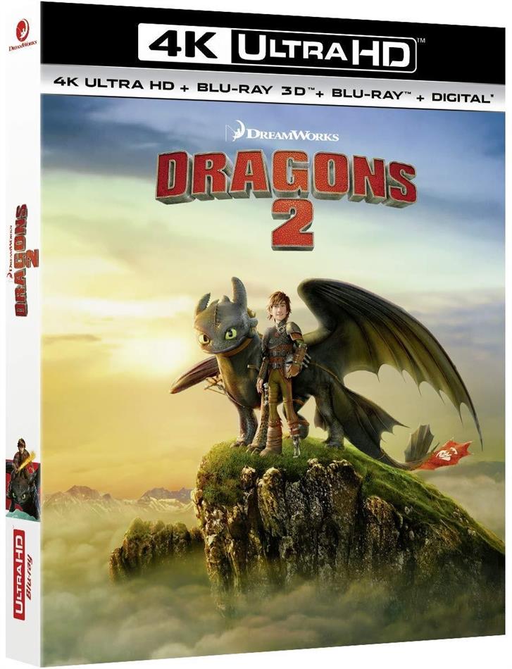 Dragons 2 (2014) 4K Ultra HD + Blu-ray 3D + Blu-ray