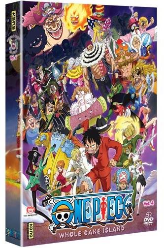 One Piece - Whole Cake Island - Vol. 4 3 DVD