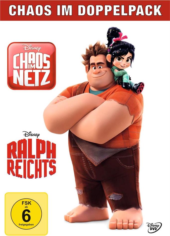 Chaos im Netz - Ralph reichts 2 & Ralph reichts - Chaos im Doppelpack 2 DVDs