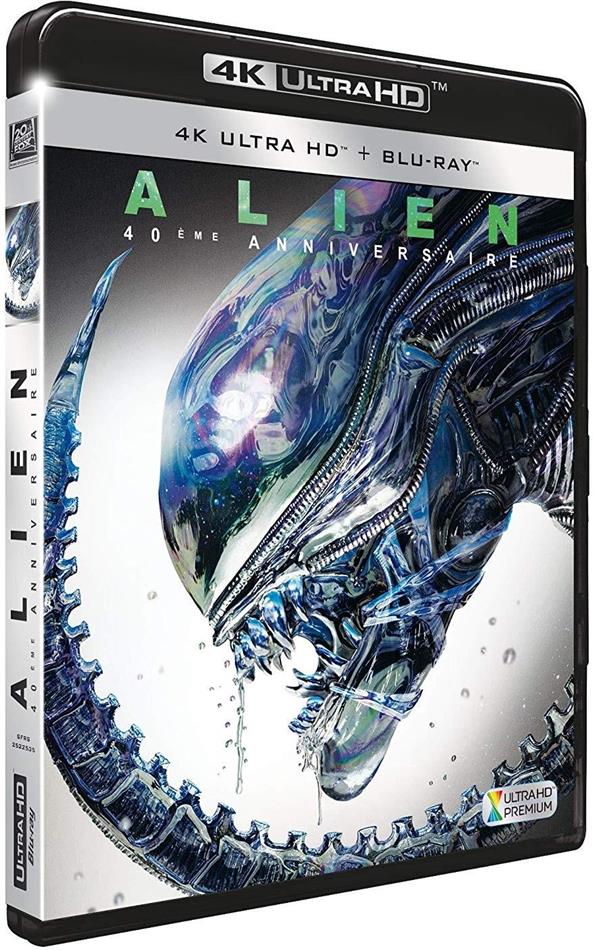 Alien (1979) 40th Anniversary Edition, Director's Cut, Kinoversion, 4K Ultra HD + Blu-ray