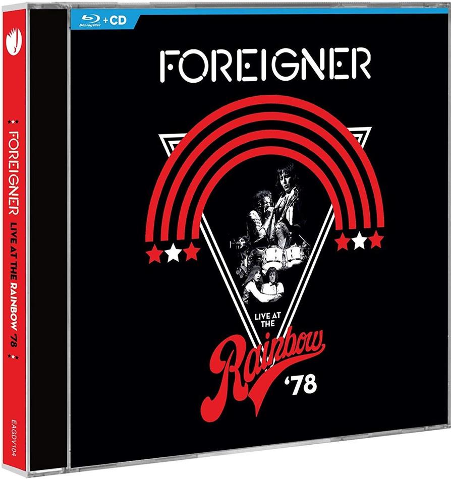 Foreigner - Live At The Rainbow '78 Remixed, Remastered, Restaurierte Fassung, Blu-ray + CD