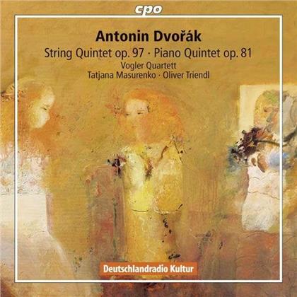 Vogler Quartett, Antonin Dvor&aacute;k (1841-1904), Tatjana Masurenko & Oliver Triendl - Quintets opp. 81 & 97 - Klavierquintett op.81 & Streichquintett op. 97