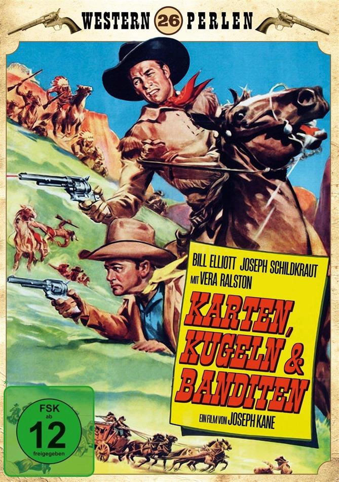 Karten, Kugeln & Banditen (1946) Western Perlen, b/w