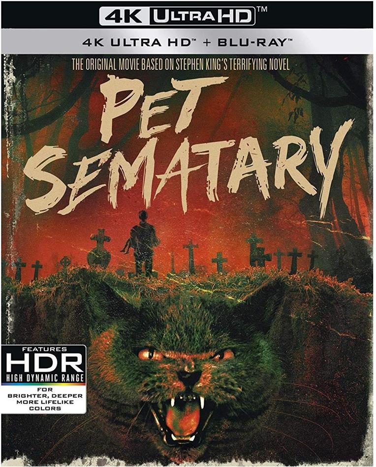 Pet Sematary (1989) 30th Anniversary Edition, 4K Ultra HD + Blu-ray
