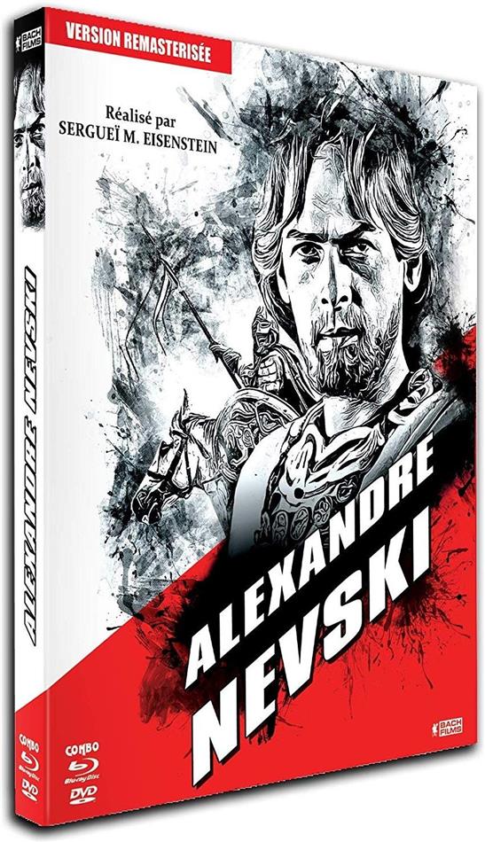 Alexandre Nevski (1938) Schuber, s/w, Digibook, Remastered, Blu-ray + DVD