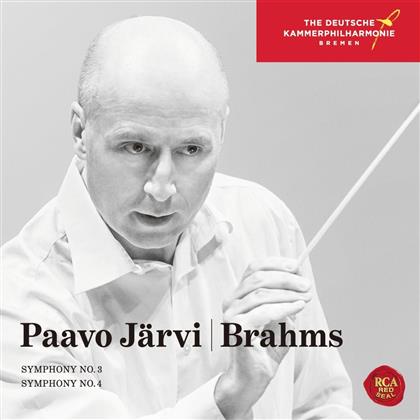 Johannes Brahms (1833-1897), Paavo J&auml;rvi & Deutsche Kammerphilharmonie Bremen - Symphonies No. 3 & No.