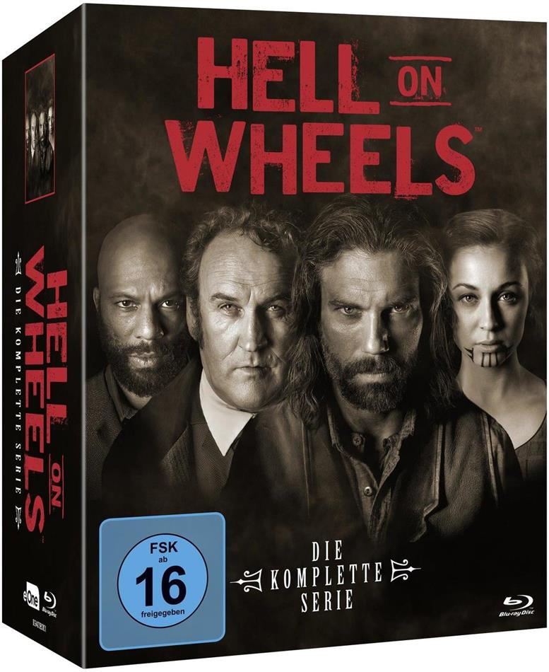 Hell on Wheels - Die komplette Serie 17 Blu-rays