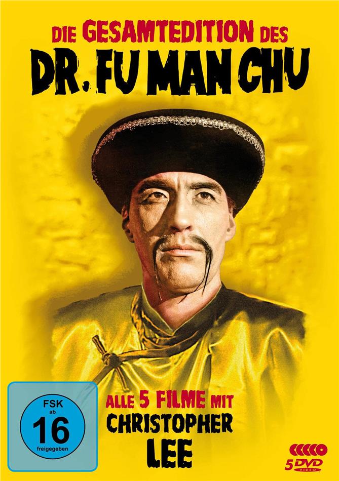 Dr. Fu Man Chu - Gesamtedition Fernsehjuwelen, 5 DVDs