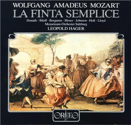 Helen Donath, Wolfgang Amadeus Mozart (1756-1791), Leopold Hager & Mozarteum Orchester Salzburg - La Finta Semplice (4 LPs)