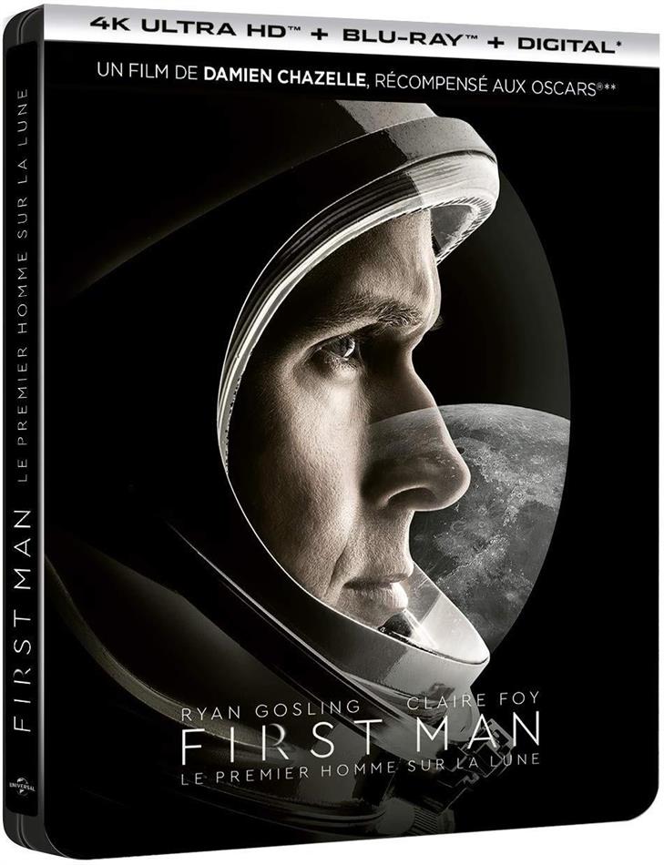 First Man - Le Premier Homme sur la Lune (2018) Limited Edition, Steelbook, 4K Ultra HD + Blu-ray