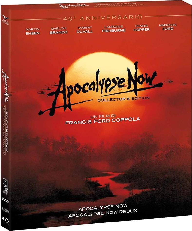 Apocalypse Now + Redux (1979) 40th Anniversary Edition, Mediabook, 2 Blu-rays