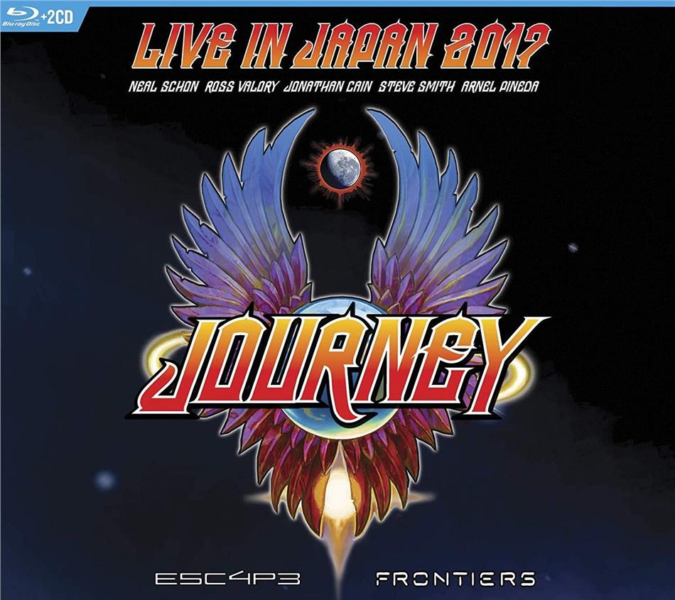 Journey - Escape & Frontiers Live In Japan 2 CDs + Blu-ray