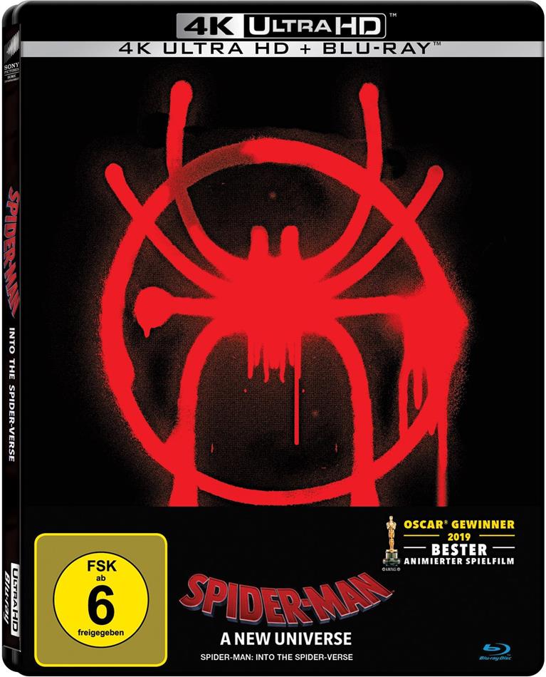 Spider-Man - A New Universe (2018) Limited Edition, Steelbook, 4K Ultra HD + Blu-ray